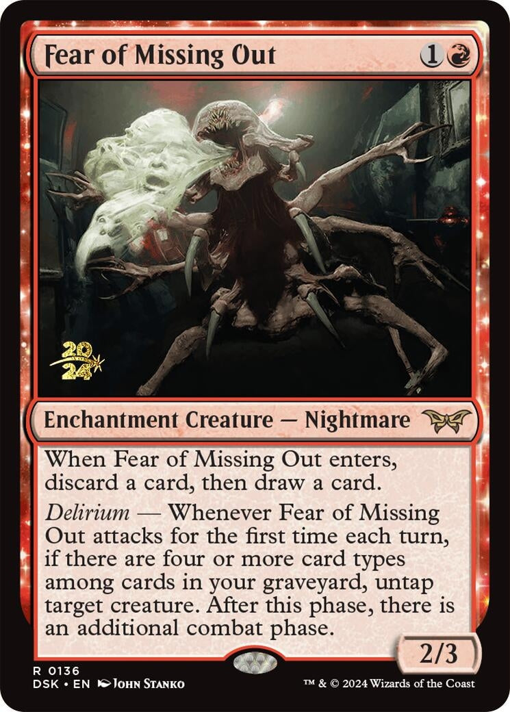 Image for Fear of Missing Out (136) (PRE) - Magic: The Gathering