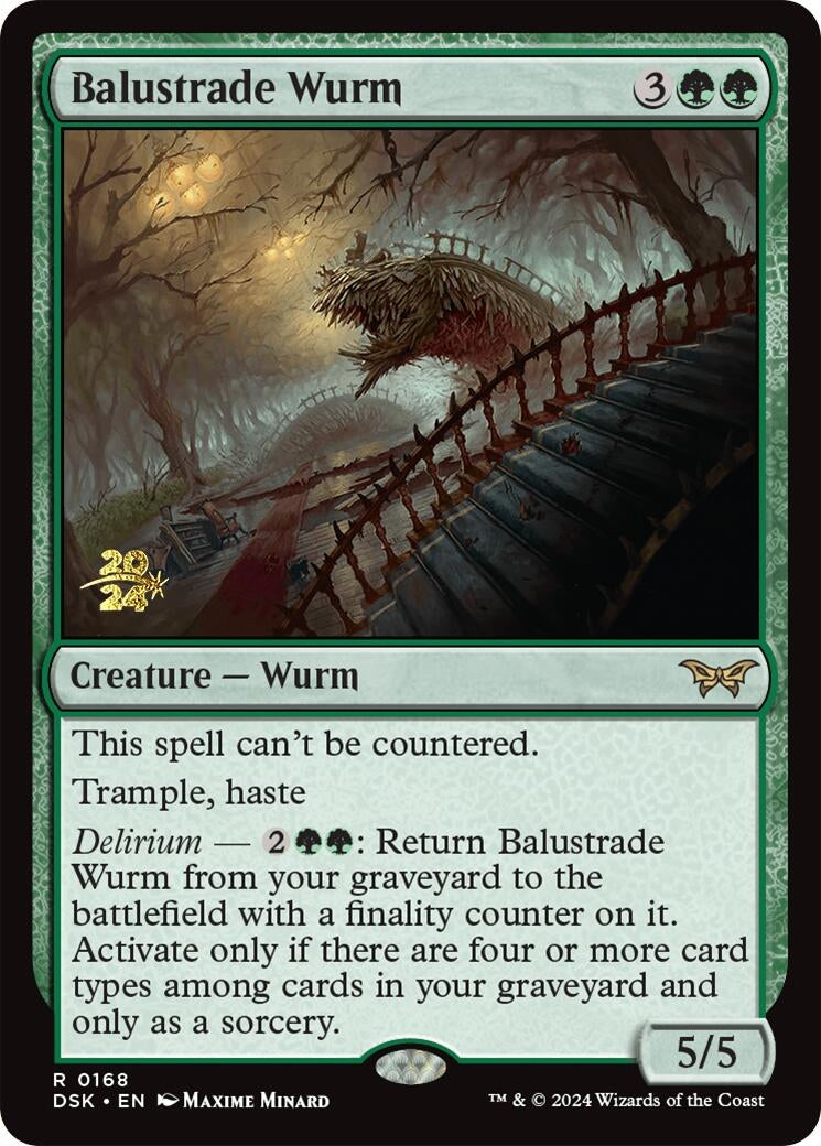 Image for Balustrade Wurm (168) (PRE) - Magic: The Gathering
