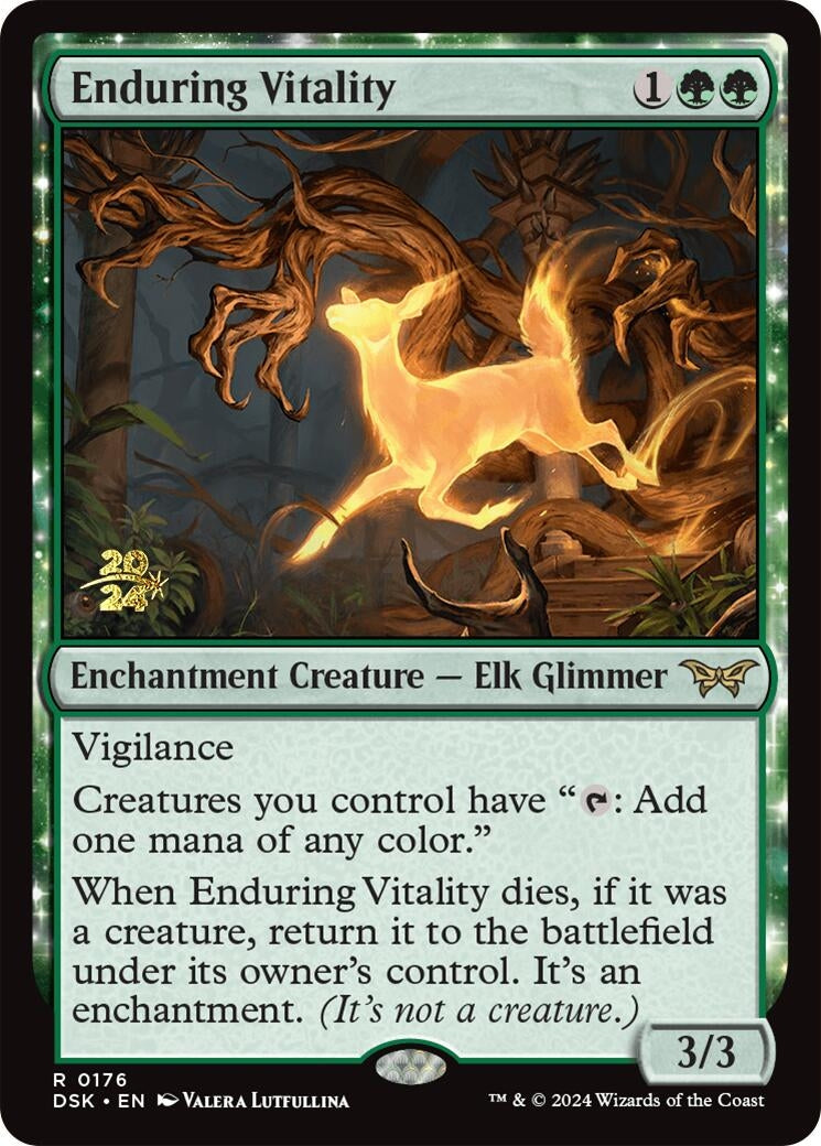 Image for Enduring Vitality (176) (PRE) - Magic: The Gathering