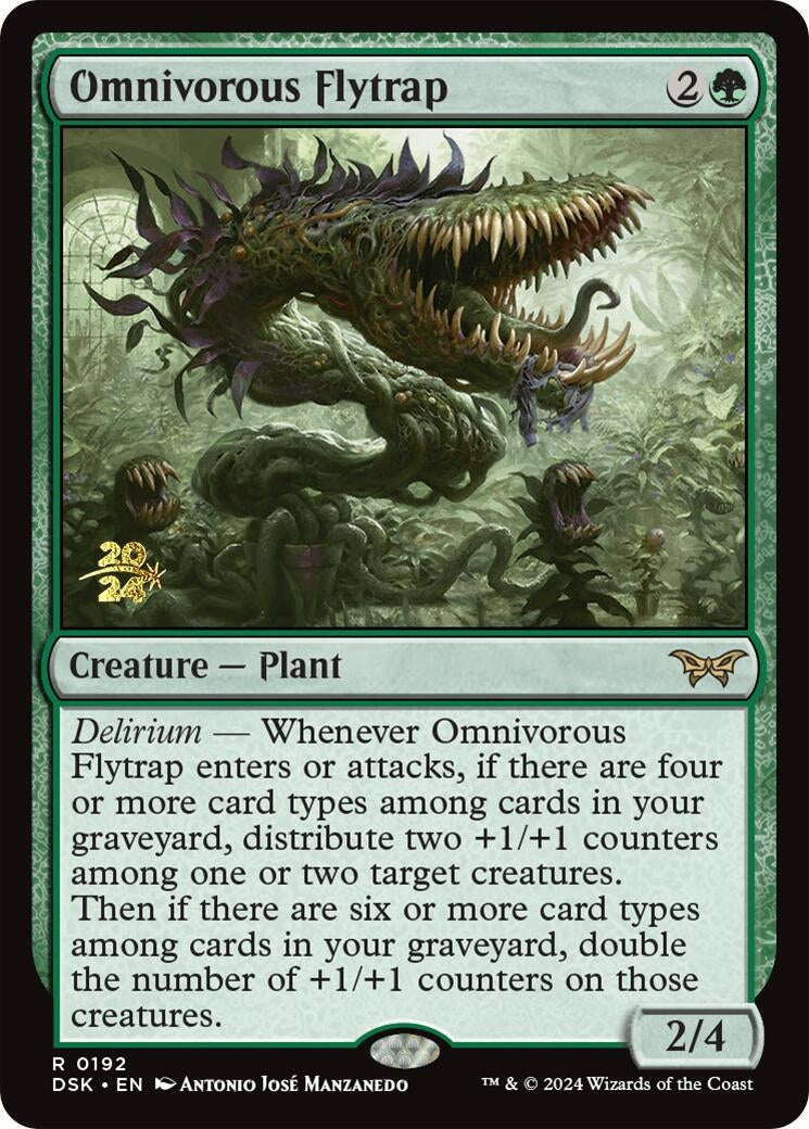 Image for Omnivorous Flytrap (192) (PRE) - Magic: The Gathering