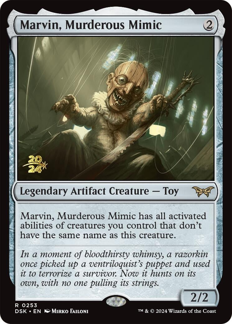 Image for Marvin, Murderous Mimic (253) (PRE) - Magic: The Gathering