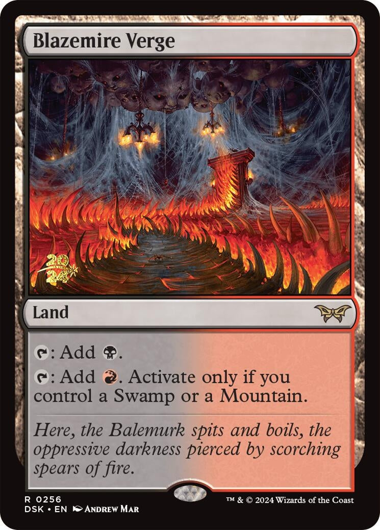 Image for Blazemire Verge (256) (PRE) - Magic: The Gathering
