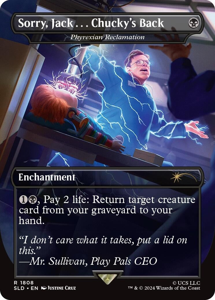 Image for Sorry, Jack . . . Chucky's Back - Phyrexian Reclamation (1808) (SLD) - Magic: The Gathering