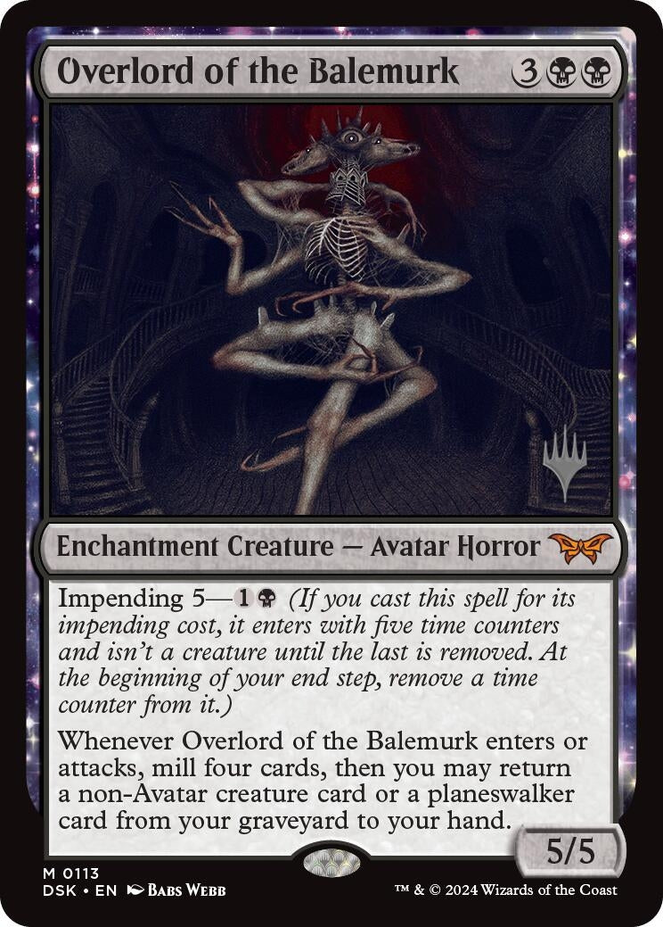 Image for Overlord of the Balemurk (113) (PPDSK) - Magic: The Gathering