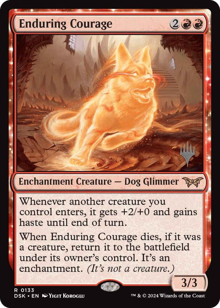 Image for Enduring Courage (133) (PPDSK) - Magic: The Gathering
