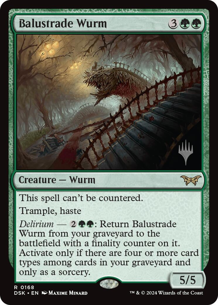 Image for Balustrade Wurm (168) (PPDSK) - Magic: The Gathering