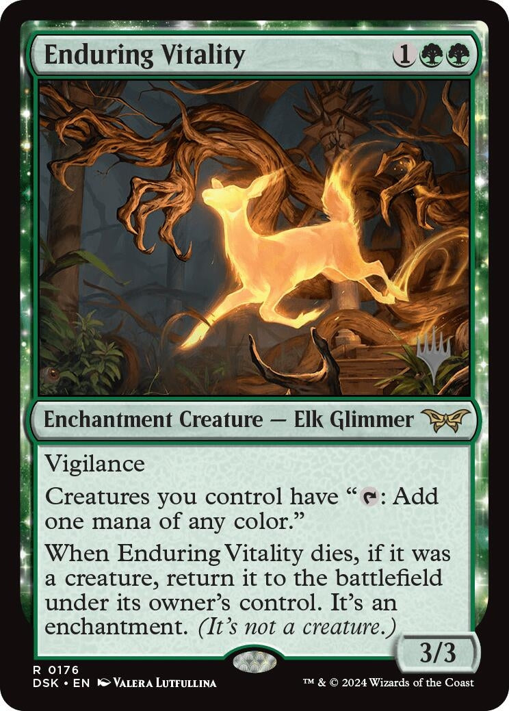 Image for Enduring Vitality (176) (PPDSK) - Magic: The Gathering