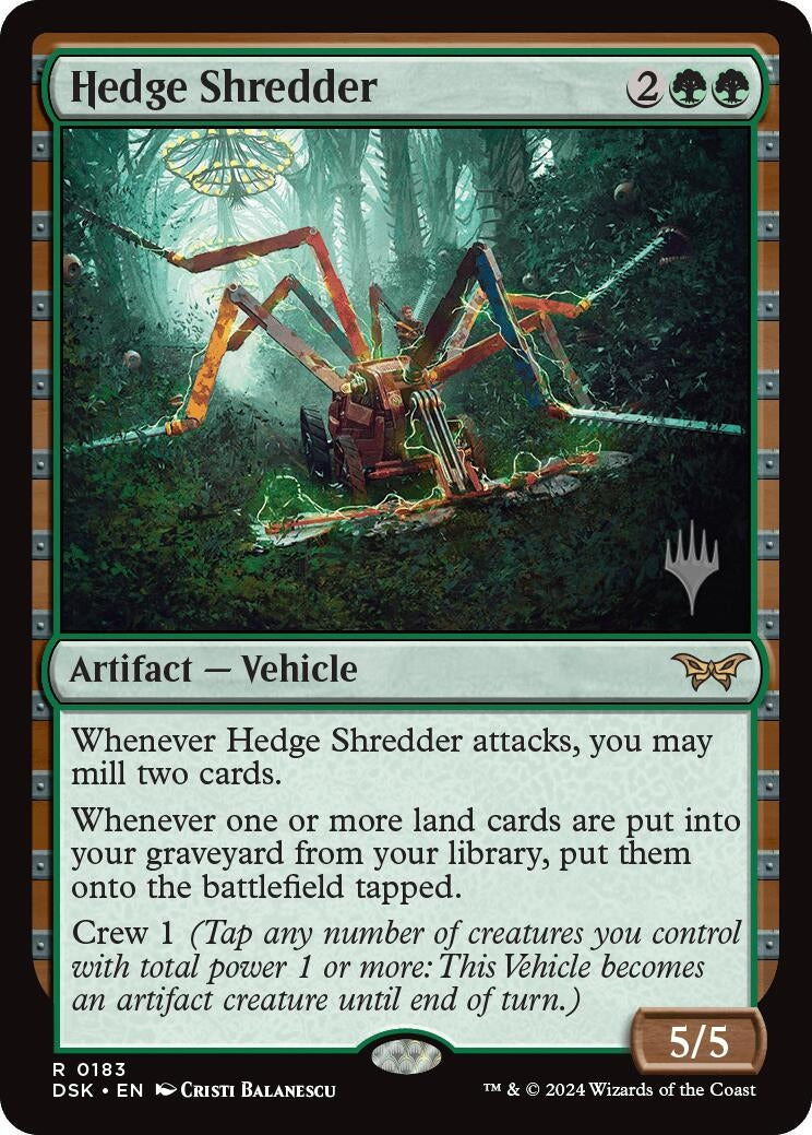 Image for Hedge Shredder (183) (PPDSK) - Magic: The Gathering