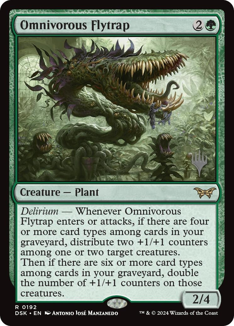 Image for Omnivorous Flytrap (192) (PPDSK) - Magic: The Gathering