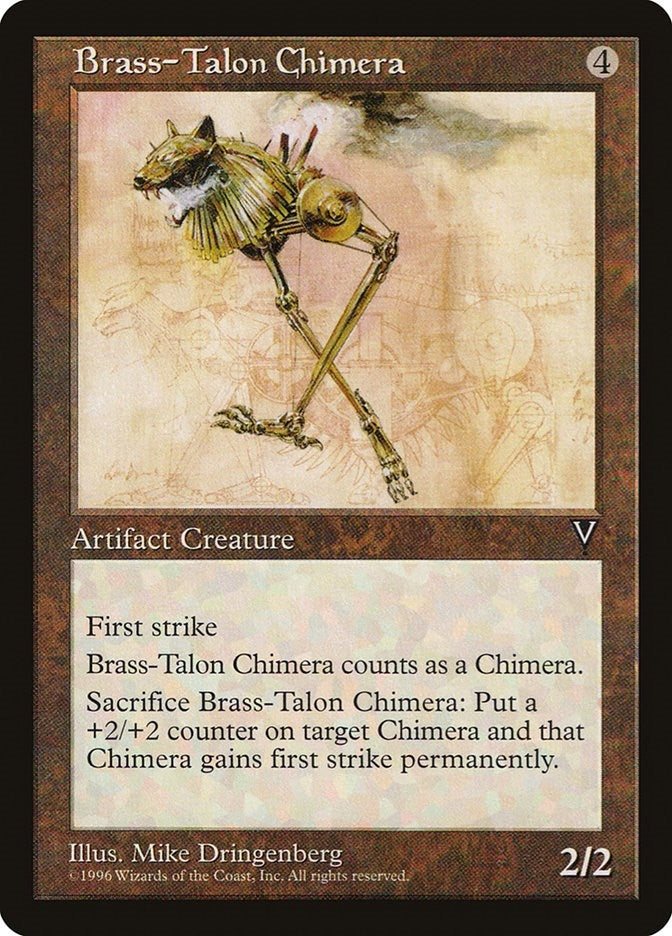 Image for Brass-Talon Chimera (142) (VIS) - Magic: The Gathering