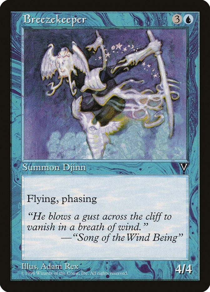 Image for Breezekeeper (VIS) - Magic: The Gathering