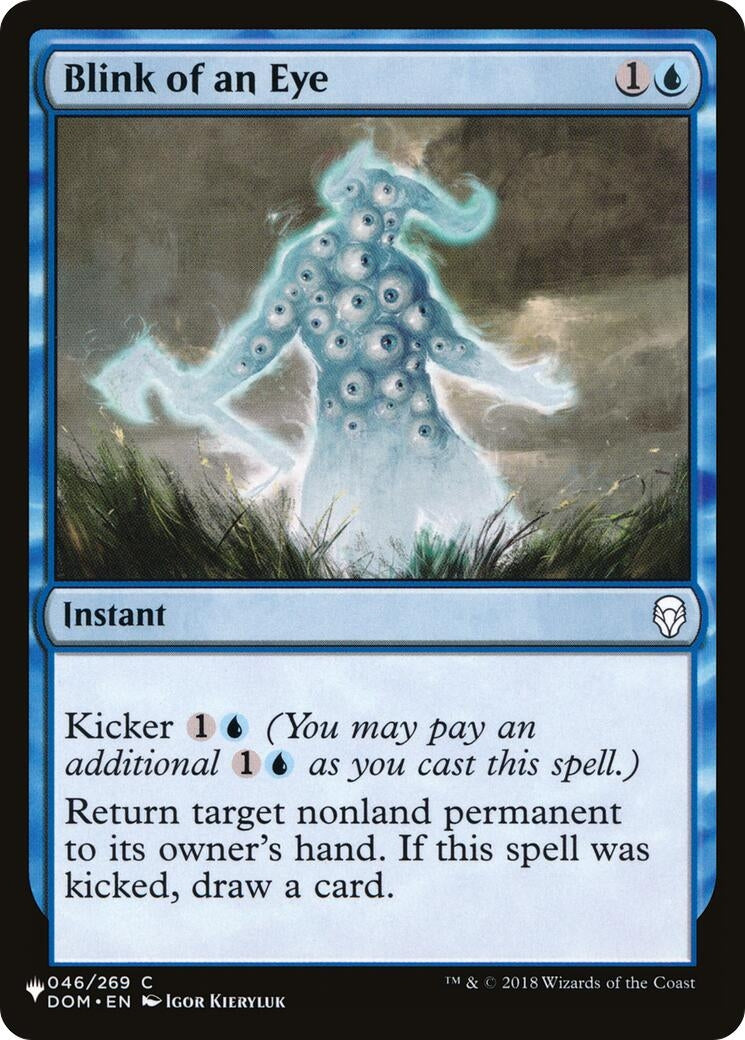 Blink of an Eye (046/269) (LIST)