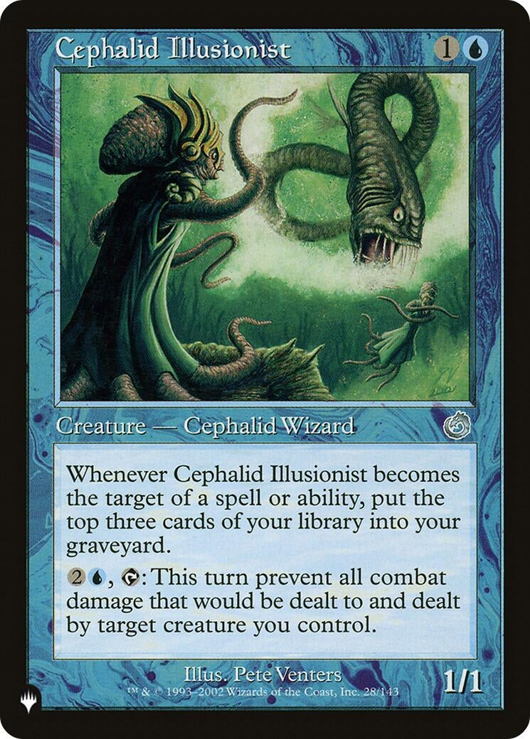 Cephalid Illusionist (28/143) (LIST)