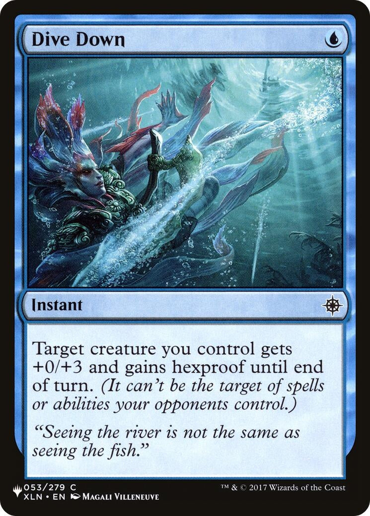 Dive Down (053/279) (LIST)