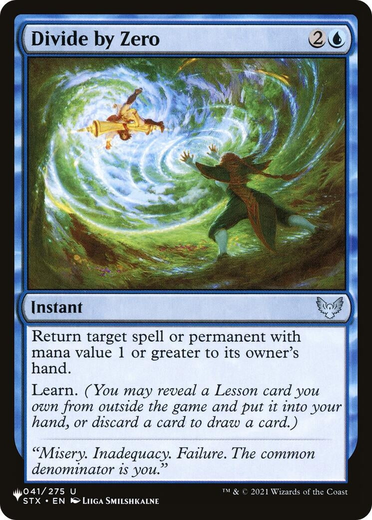 Divide by Zero (041/275) (LIST)