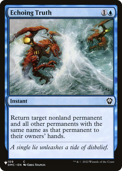 Echoing Truth (109/048) (LIST)