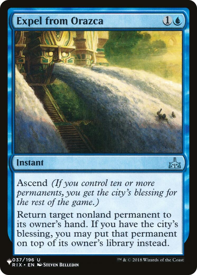 Expel from Orazca (037/196) (LIST)