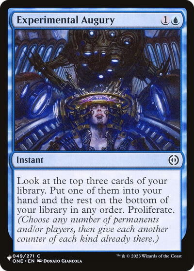 Experimental Augury (049/271) (LIST)