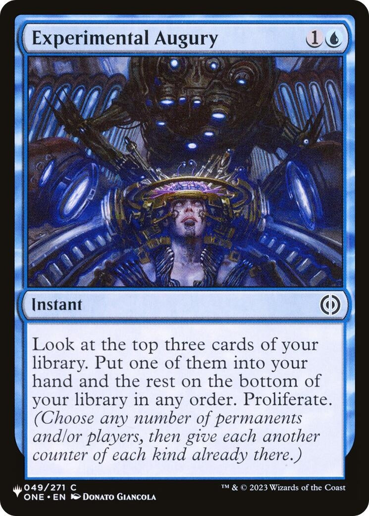 Experimental Augury (049/271) (LIST)