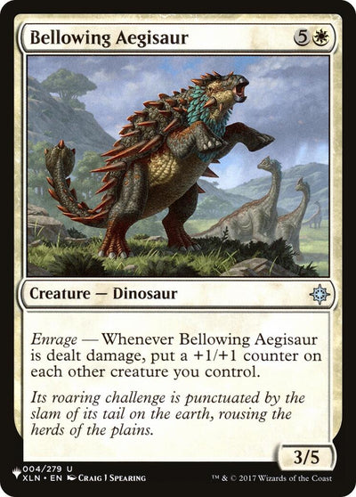 Bellowing Aegisaur (004/279) (LIST)