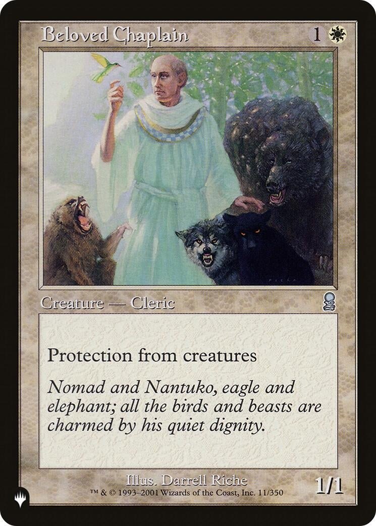 Beloved Chaplain (11/350) (LIST)