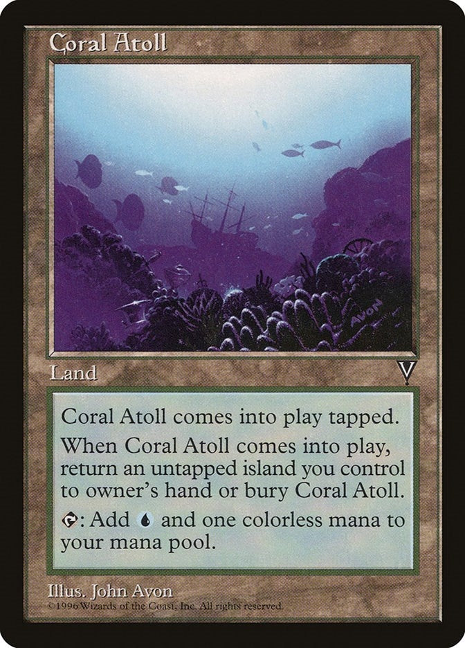 Image for Coral Atoll (VIS) - Magic: The Gathering