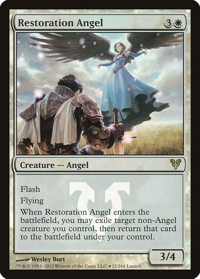 Image for Restoration Angel (32) (LARP) - Magic: The Gathering