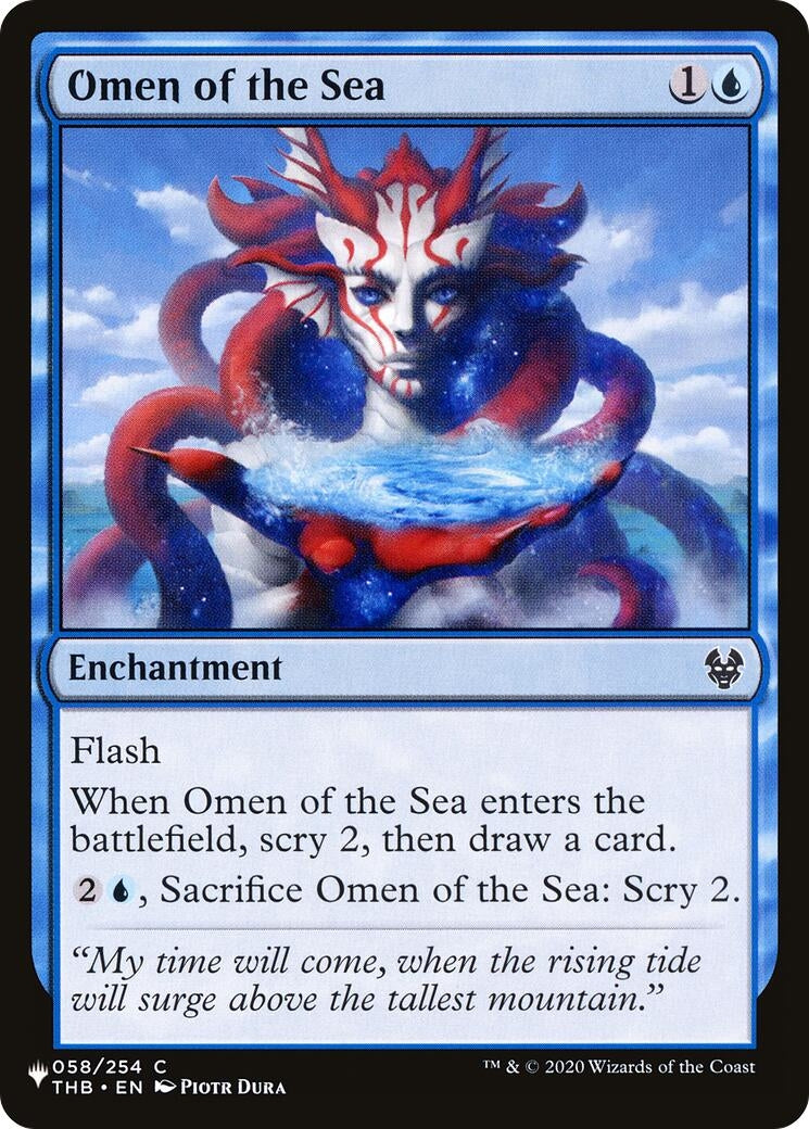 Omen of the Sea (058/254) (LIST)