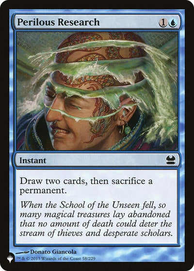 Perilous Research (58/229) (LIST)