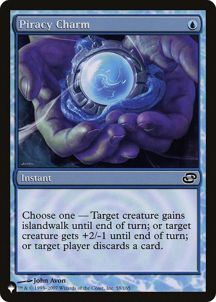 Piracy Charm (58/165) (LIST)