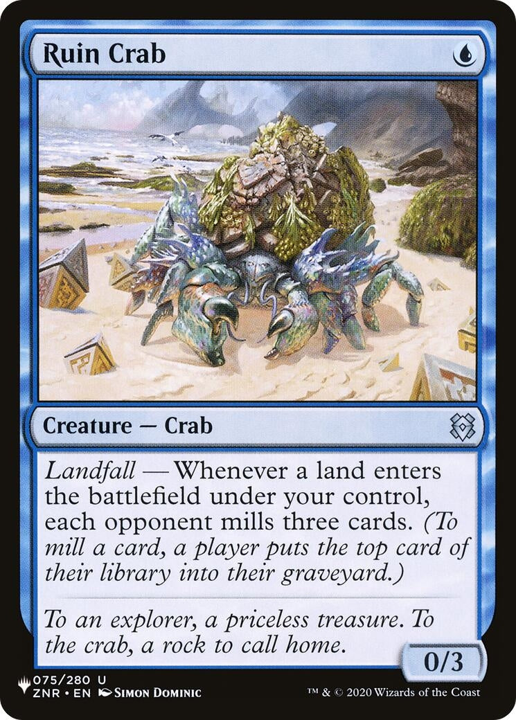 Ruin Crab (075/280) (LIST)