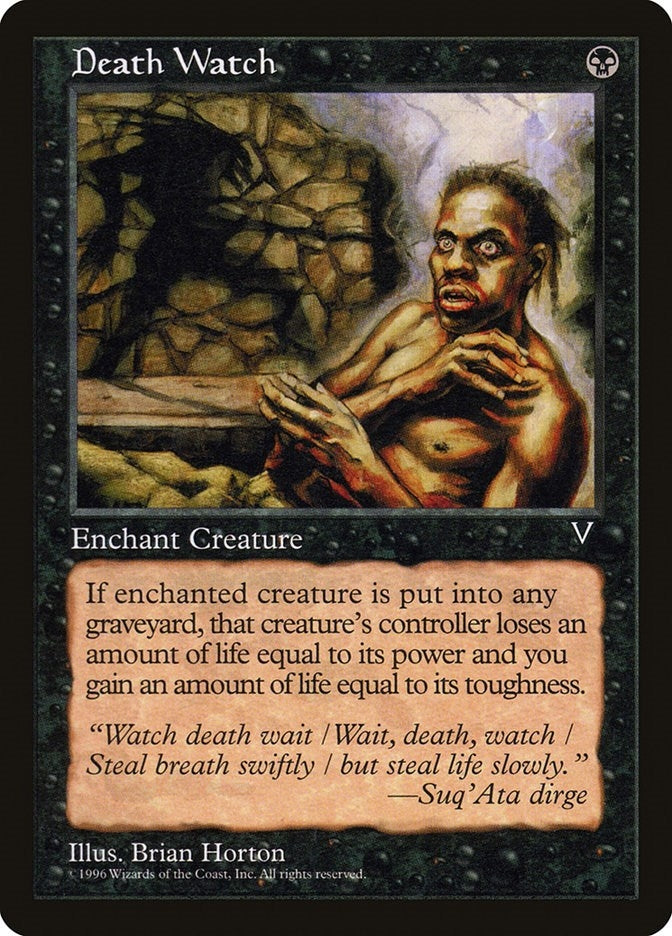 Image for Death Watch (VIS) - Magic: The Gathering