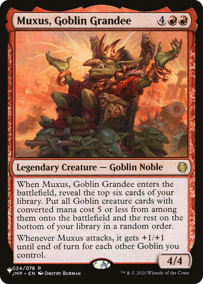 Muxus, Goblin Grandee (024/078) (LIST)