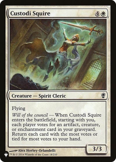 Custodi Squire (18/210) (LIST)
