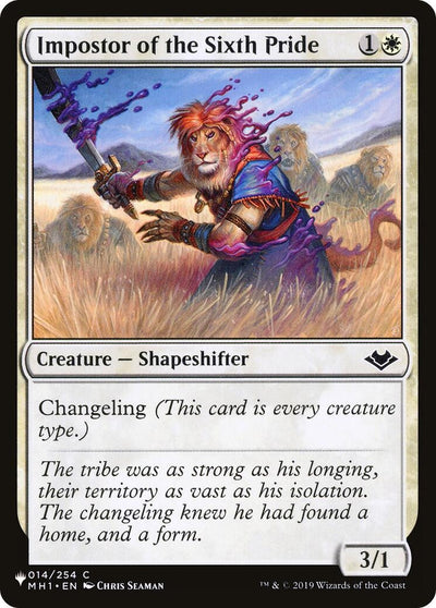 Impostor of the Sixth Pride (14) (LIST)