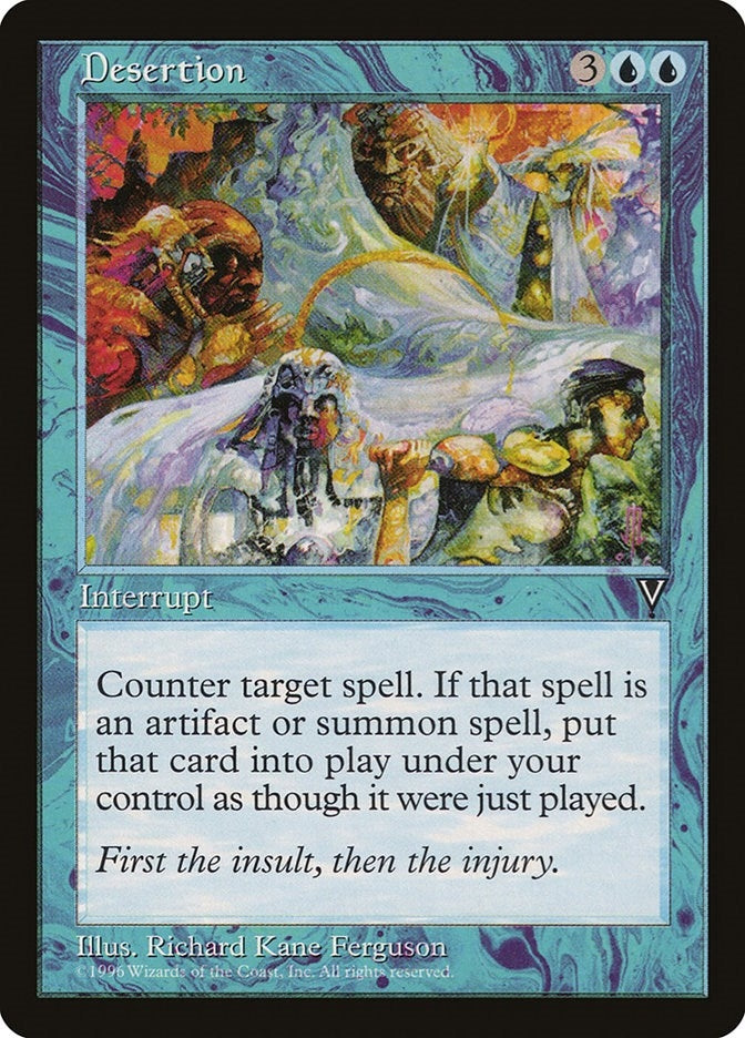Image for Desertion (VIS) - Magic: The Gathering