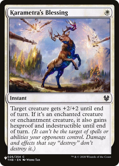 Karametra's Blessing (026/254) (LIST)