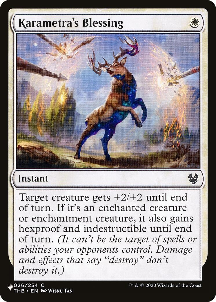 Karametra's Blessing (026/254) (LIST)