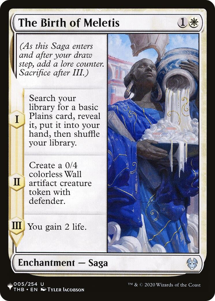 The Birth of Meletis (005/254) (LIST)