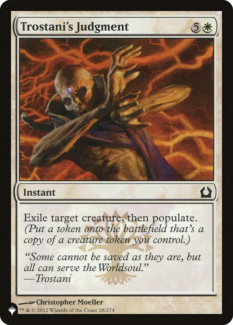 Trostani's Judgment (28/274) (LIST)