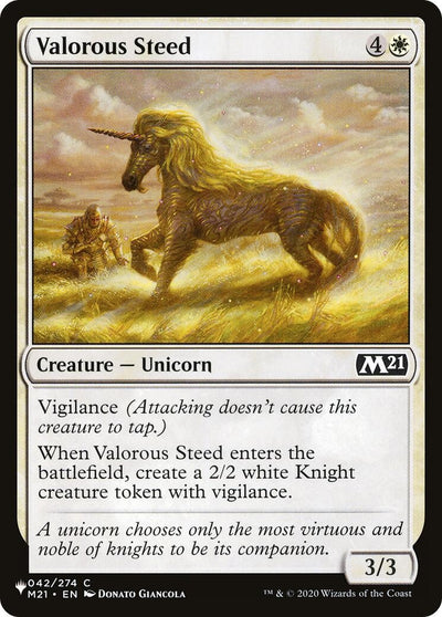 Valorous Steed (042/274) (LIST)