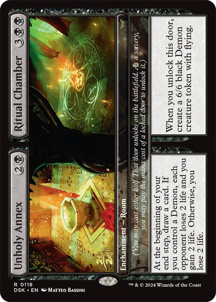 Image for Unholy Annex // Ritual Chamber (118) (PRE) - Magic: The Gathering