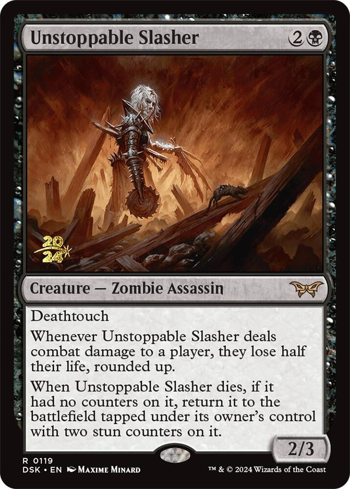 Image for Unstoppable Slasher (0119) (119) (PRE) - Magic: The Gathering