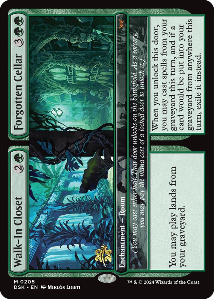 Image for Walk-In Closet // Forgotten Cellar (205) (PRE) - Magic: The Gathering
