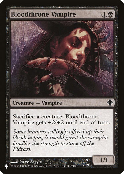 Bloodthrone Vampire (98/248) (LIST)