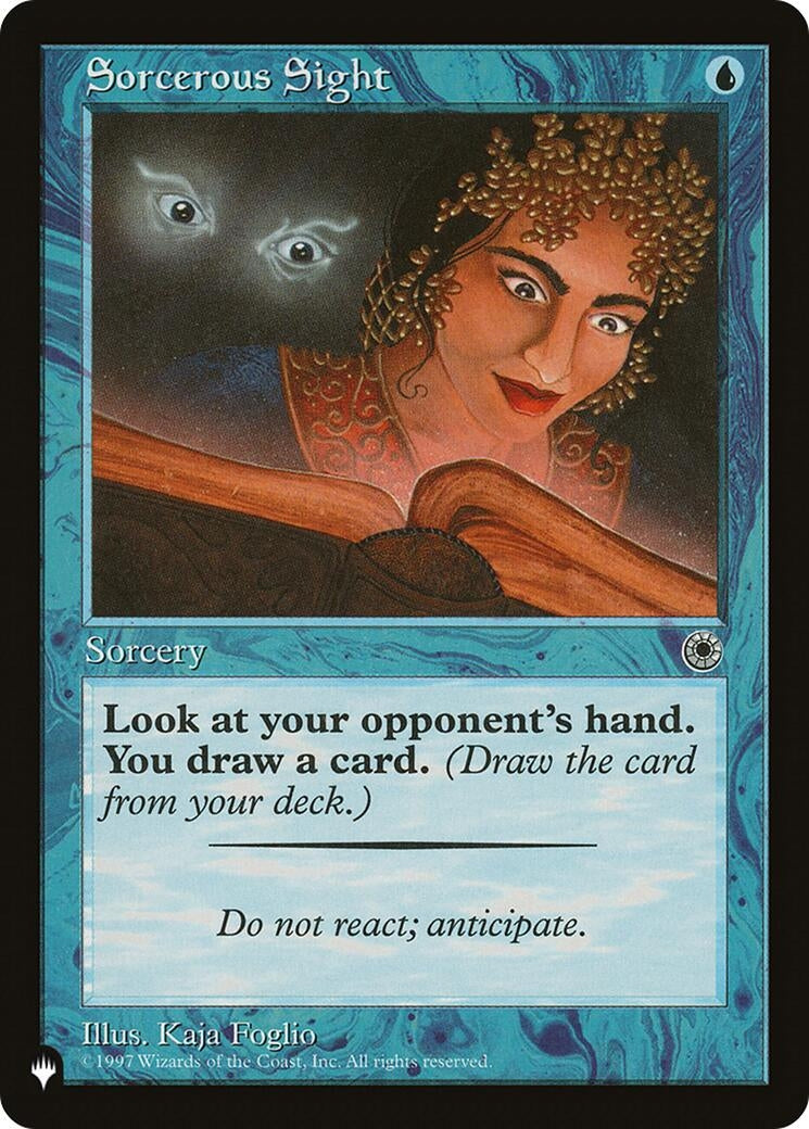 Sorcerous Sight (LIST)