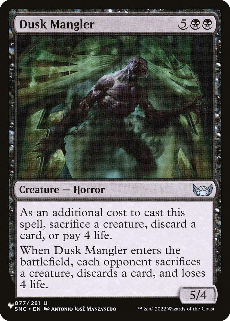 Dusk Mangler (077/281) (LIST)