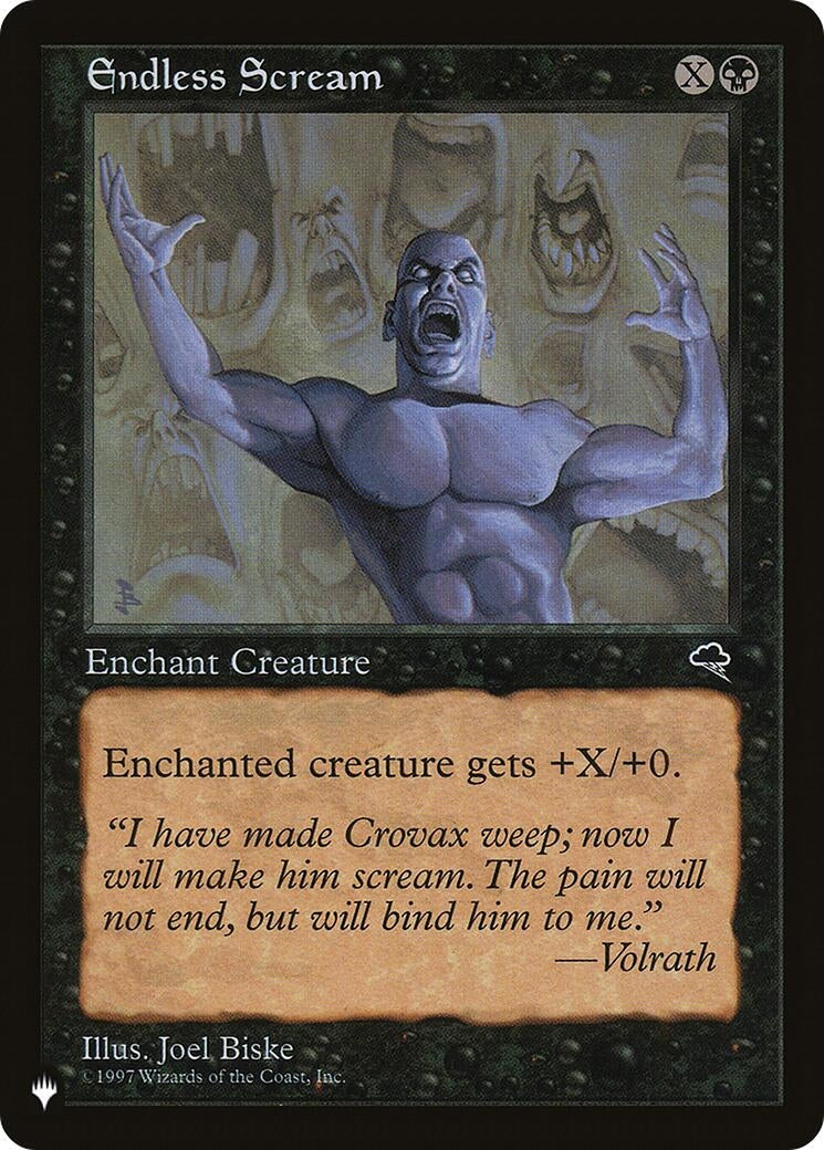 Endless Scream (LIST)