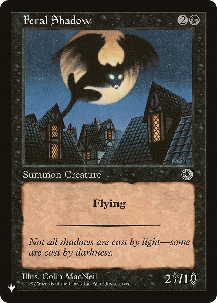 Feral Shadow (LIST)