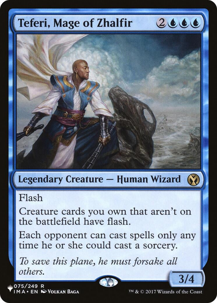 Teferi, Mage of Zhalfir (075/249) (LIST)